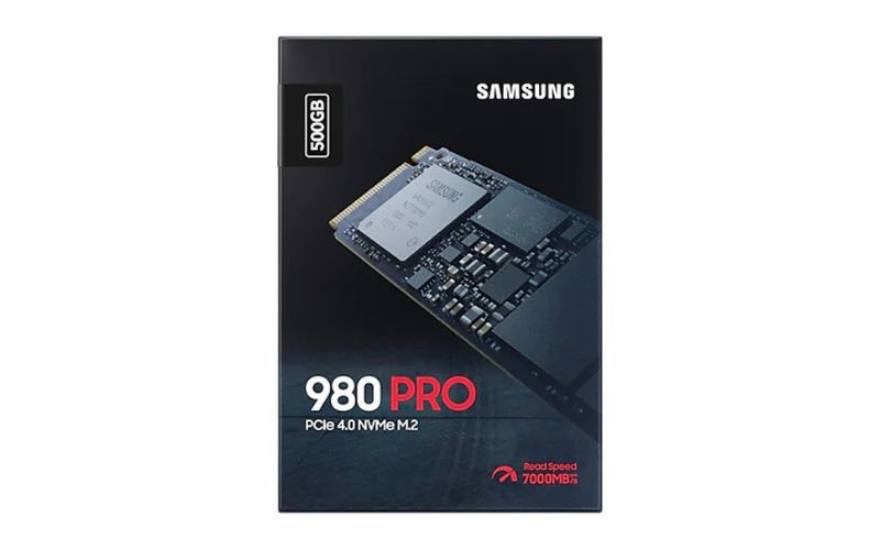 Samsung 980 PRO Series 500 GB PCle 4.0 NVMe M.2 SSD - MZ-V8P500BW