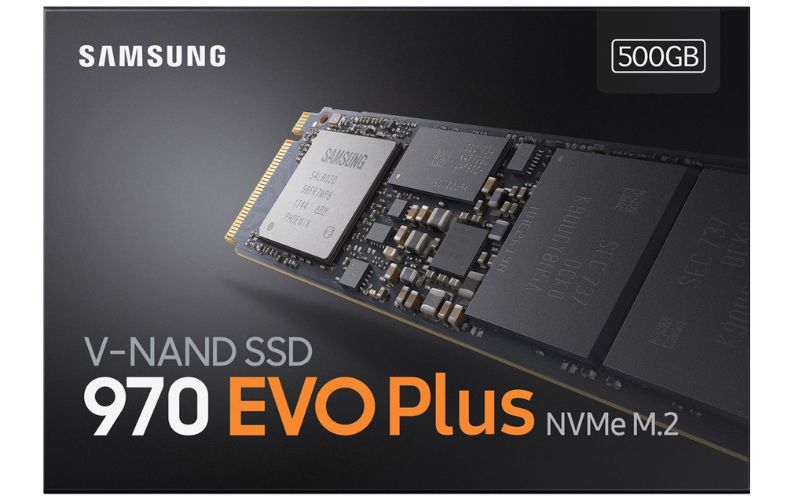 Samsung V-NAND 500GB SSD 970 EVO Plus NVME M.2