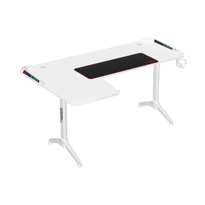 Twisted Minds WARRIOR L-Shaped RGB Gaming Desk (Left) (160*100*75cm)