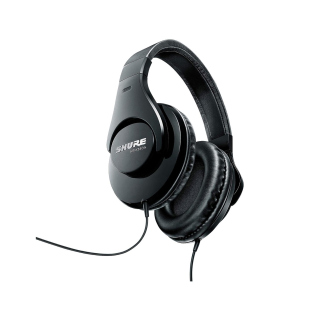 Shure SRH240A Professional Quality Headphone Designed For home Recording & EveryDay Listening, Closed-Back Circumaural - Black