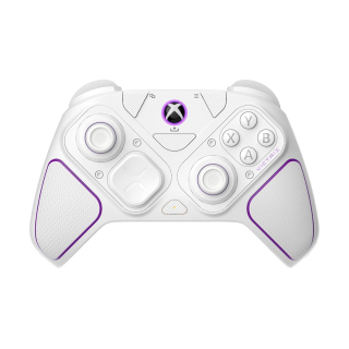 PDP Victrix Pro BFG Wireless/Wired/Bluetooth Gaming Controller for Xbox Series X|S, Xbox One & PC ,Dolby Atmos Audio, Remappable Buttons, White