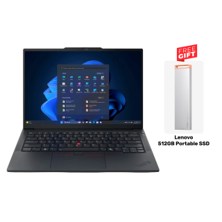 Lenovo ThinkPad E14 Gen 7 Laptop, Intel Core 7 240H Processor, 16GB RAM DDR5, 512GB SSD NVMe, Integrated Intel Graphics, 14