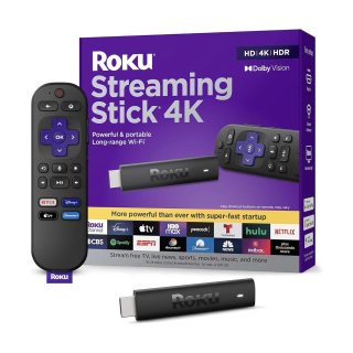 Roku Streaming Stick Powerful & Portable HD,4K & HDR Stream Free tv,Live news,Sport,Movies Etc