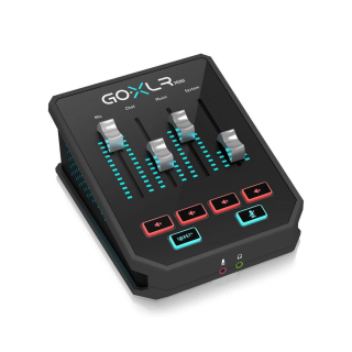 TC Helicon Go XLR Mini Online BroadCast Mixer With USB/Audio Interface And Midas Preamp - Black