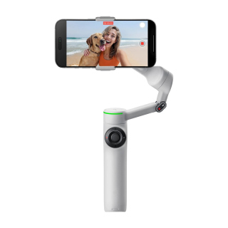 Insta360 Flow 2 Pro Ultimate AI Tracking Stabilizer With Magnetic Phone Clamp - Stone Grey