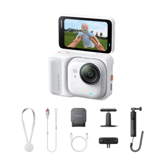 Insta360 GO Ultra Tiny Hands -Free 4K Cam Creator Bundle - White