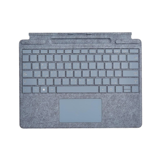 Microsoft Surface Pro Signature Keyboard For Pro X/Pro 8 (English/Arabic Keyboard) - Ice Blue