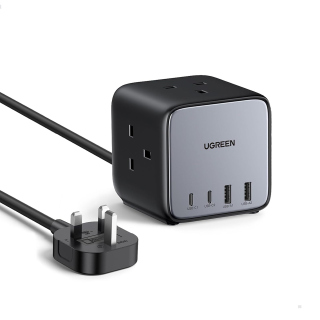 UGreen GaN 65W Nexode Cube Power Strip 7 in 1 