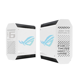 Asus ROG Rapture GT6 WiFi 6 Tri-Band Gaming Mesh System ( Pack of 2) - White