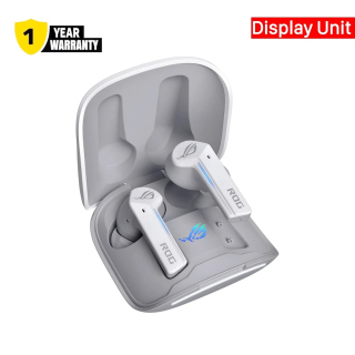 Display Product - Asus ROG Cetra True Wireless/Bluetooth Gaming Earbuds Active Noise Cancelation up to 27-hour battery for PC Mac Android - White