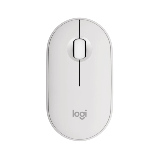 Logitech Pebble 2 M350s Wireless Bluetooth Mouse - Tonal White