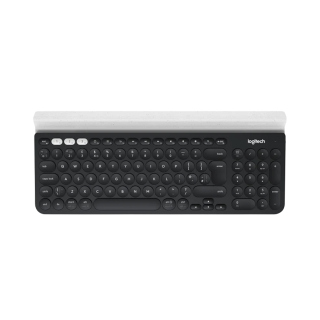 Logitech K780 Multi-Device Wireless Keyboard For Windows Mac Chrome OS Android iOS - Dark Grey/White