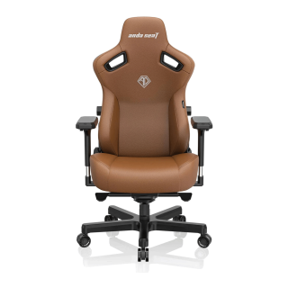 Anda Seat Kaiser 3 Large -Premium Ergonomic PVC leather, With Magnetic Memory Foam Neck Pillow - Brown