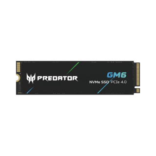 Acer Predator GM6 2TB PCIe Gen4 NVMe 2.0 M.2 SSD, Up to 7200 MB/s Read