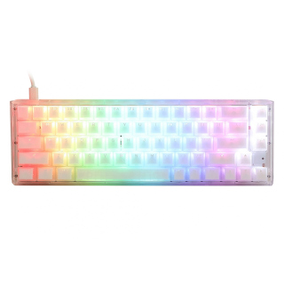 Ducky One 3 SF Hot-Swap RGB Mechanical Keyboard Cherry MX Blue Switch - Aura White