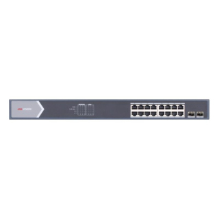 Hikvision 16 PORT 10/100/1000 GIGABIT UNMANAGED POE SWITCH