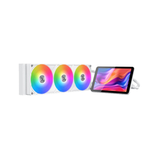 Xigmatek Alpha Connect Pro 360 Arctic ARGB AIO CPU Liquid Cooler - White
