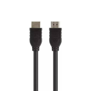 Belkin HDMI® Standard Audio Video Cable 4K/Ultra HD Compatible, Built-in Audio Return, Built-in Ethernet with 10.2 Gbps Bandwidth Speed, 5 Meter, Black | F3Y017BT5M-BLK