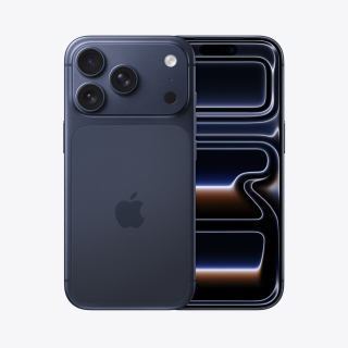 iPhone 17 Pro Max 256GB Deep Blue, 6.9‑inch OLED 120Hz Display, 48MP Pro Fusion + 18MP Center Stage Camera, A19 Pro chip, Dual eSIM, IP68 Water Resistance, iOS 26 (Apple Official 1 Year Warranty)