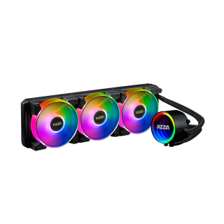 AZZA Galeforce 360mm ARGB CPU Liquid Cooler - Black