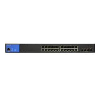 Linksys 24 Port Gigabit POE Switch 