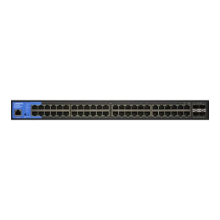 Linksys 48 Gigabit Port Managed Switch POE Cloud
