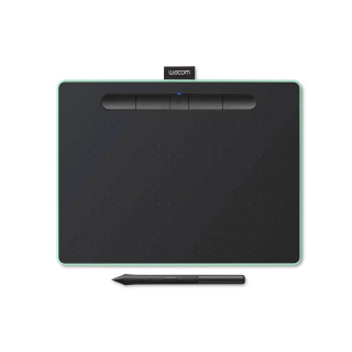 Wacom Intuos Bluetooth Graphic Drawing Pen Tablet Medium - Pistachio