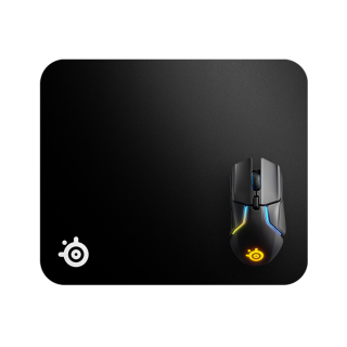Steelseries QcK Heavy Cloth Gaming Medium (320x270x6mm) MousePad, Extra Thick Micro Woven For Maximum Wrist Comfort,Durable and Washable,Optimized For Low and High CPI Tracking