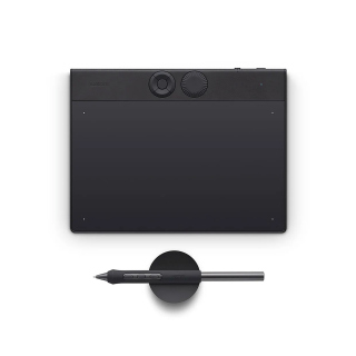 Wacom Intuos Pro Creative Pen Tablet, Connected With USB Or With Wireless Bluetooth Upto 16Hr Per charge - Small