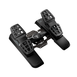 Turtle Beach VelocityOne Rudder Universal Rudder Pedals For Windows PCs, Xbox Series X, Xbox Series S with Adjustable Brakes -Black