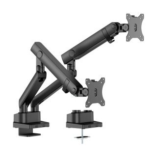 Twisted Minds Dual Screen Arm Stand Slim Heavy-Duty Mechanical Spring (Fit Screen Size 17