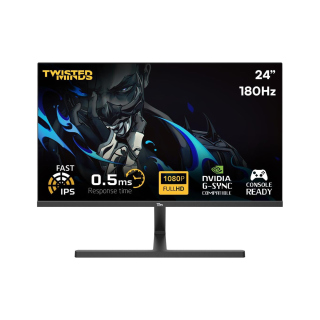 Twisted Minds 24'' Fast IPS Panel 180Hz 0.5ms FHD HDMI 2.0 HDR Gaming Monitor 