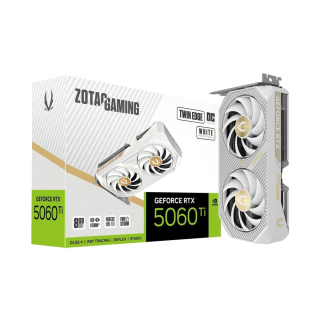 Zotac Ganimg GeForce RTX 5060 Ti 8GB Twin Edge OC Edition Graphic Card - White 