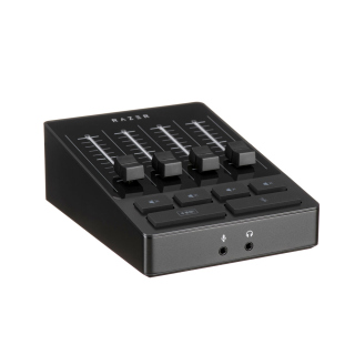 Razer Audio Mixer All-In-One Analog Audio Mixer, 4-Channel Interface With Mute Buttons, XLR Input With Preamp 