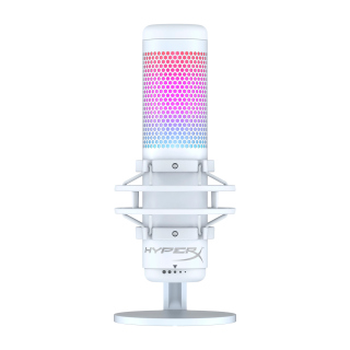 HyperX QuadCast S RGB USB Condenser Microphone - White