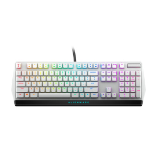 Alienware AW510K Full-size Wired Mechanical Low Profile RGB Gaming Keyboard - White