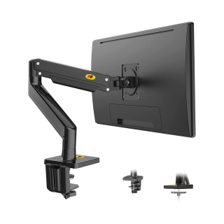 North Bayou G40 Single Monitor Stand 22"-40") Gas-Spring Monitor Desk Mount Built With Interactive Ergonomical Concepts