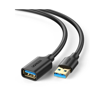 UGreen USB 3.0 Extension Male Cable 2M - Black
