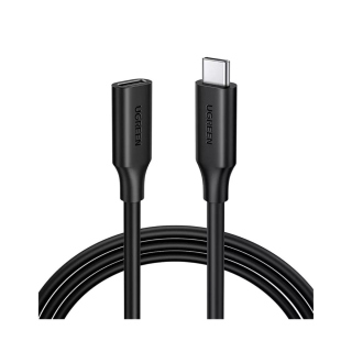 UGreen USB-C C/M to USB-C /F Gen2 5A Extension Cable 1m - Black