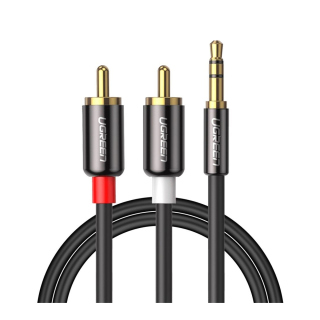 UGreen 3.5mm Male to 2RCA Male Audio Cable 2m