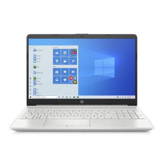 HP 15 Laptop –11th Gen Core i5 2.4GHz 8GB 1TB+128GB GeForce MX350 2GB Win10 15.6inch FHD Natural Silver English/Arabic Keyboard