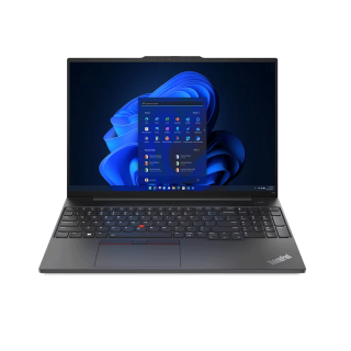 Lenovo ThinkPad E16 Intel Core i7-1355U 13th Gen. 8GB RAM 512GB SSD NVIDIA GeForce MX550 2GB 16’’ WUXGA Screen (Win 11 Pro License) - Black