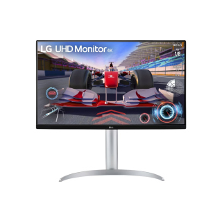 LG 27-Inch VA UHD 4K 144Hz HDR Gaming Monitor With Speaker, HDMI 2.1, DisplayPort, USB-C - White