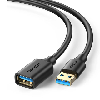 UGreen USB 3.0 Extension Male Cable 3M - Black