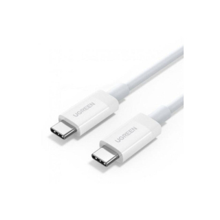 UGREEN 40113 Thunderbolt 3 USB4 GEN3 Type-C TO Type-C Cable 100W 40GBPS 0.8M - White