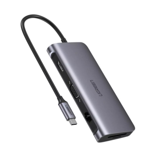 UGreen USB Type C Multifultional Adapter - Gray