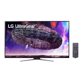 LG UltraGear 48&quot; 4K UHD, HDMI 2.1, 120Hz, 0.1ms, OLED, G-SYNC, Anti-Glare, Gaming Monitor – Black