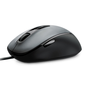Microsoft Comfort 4500 Wired Mouse - Black