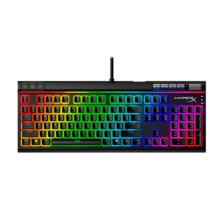 HyperX Alloy Elite 2 RGB Wired Mechanical Gaming Keyboard Linear HX Red Switch  HyperX Pudding Keycaps (ABS) For PC,PS5,PS4,Xbox Series X|S &amp; Xbox One