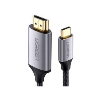 UGreen USB-C to HDMI Cable 1.5M (Resolutions up to 4K@ 60Hz) -  Gray Black